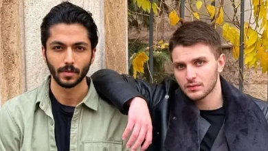 پشت صحنه‌ای که خبرساز شد! کیسان دیباج و دارا حیایی در قاب یک نمایش +تصاویر