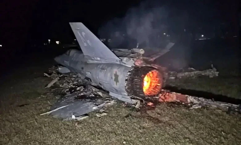 نخستین تصویر از لاشه جنگنده اف ۳۵ رژیم صهیونیستی در ایران