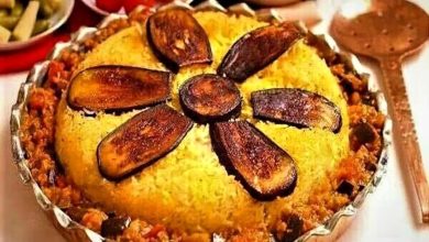 بادمجان پلوی قزوینی؛ تجربه‌ای متفاوت از آشپزی سنتی