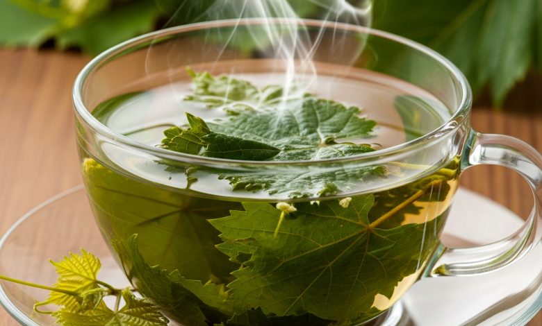 دمنوش برگ مو؛ نوشیدنی طبیعی برای سلامت قلب و گوارش