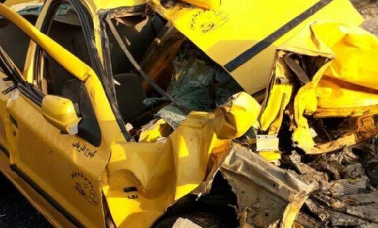 تاکسیهای آسیب دیده