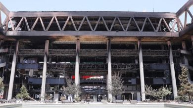 حمله به ساختمان شیشه‌ای صداوسیما