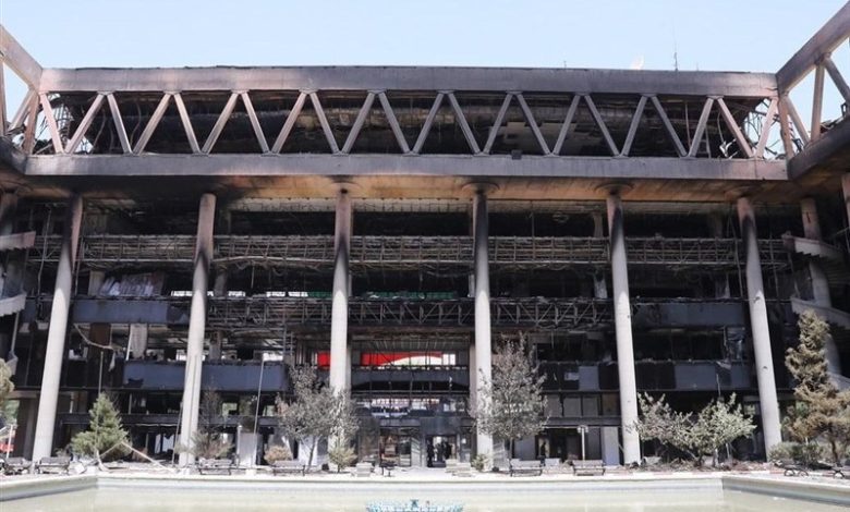 حمله به ساختمان شیشه‌ای صداوسیما